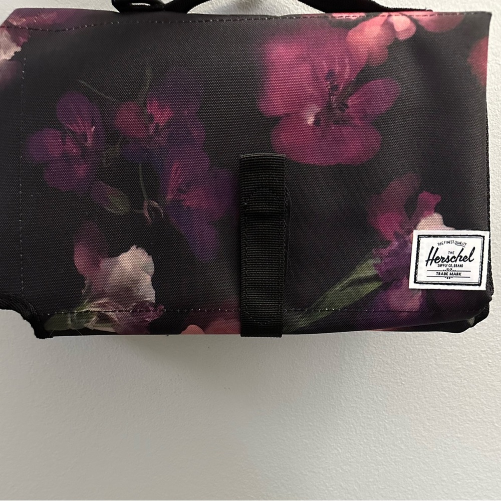 NWT Herschel Supply Company Watercolor Iris Diaper Bag with 13” laptop sleeve